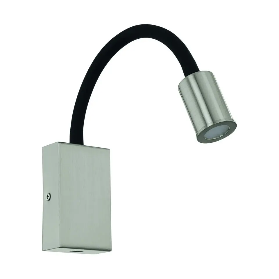 EGLOTazzoliWandlamp-LED-450lm-Nikkel-mat