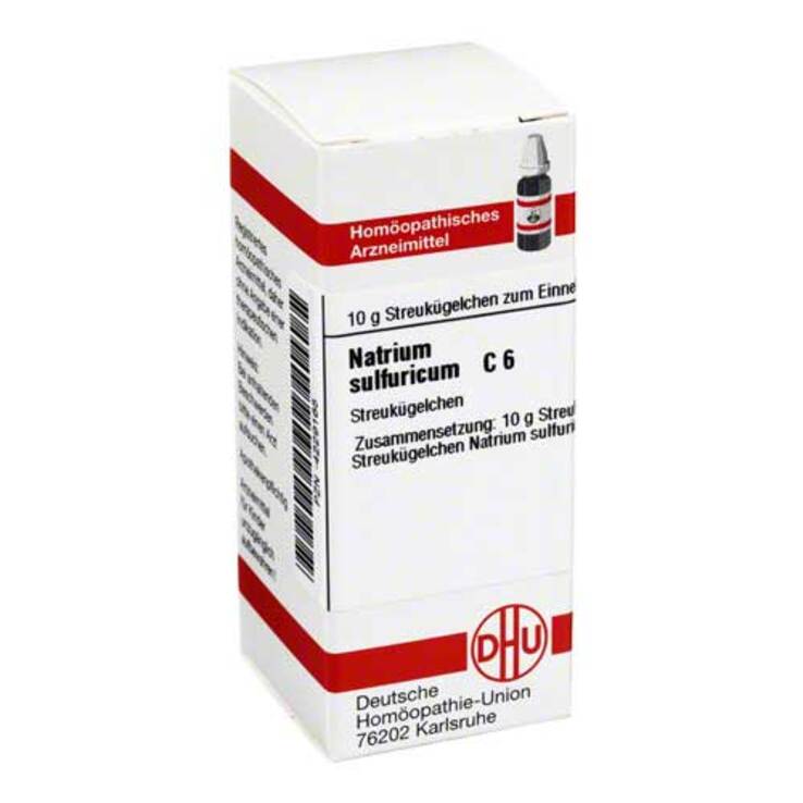 DHU Natrium sulfuricum C 6 Globuli, 10 g