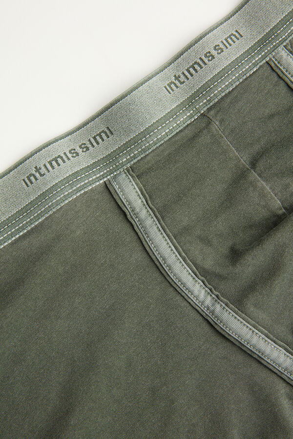 Cuecas boxer Supima® Natural Fresh Cotton com logotipo