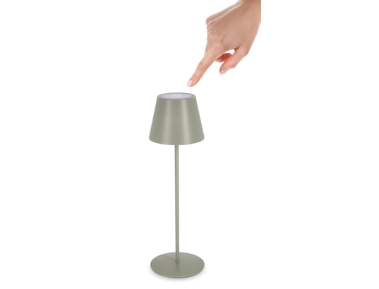 CONCEPT1 - Lampe à poser Etna vert LED D12 x h38 cm