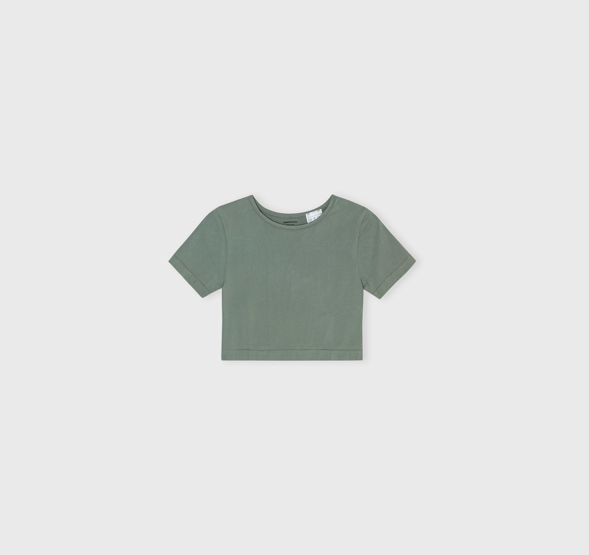 RECYCLED NYLON<br>Smooth Crop Tee