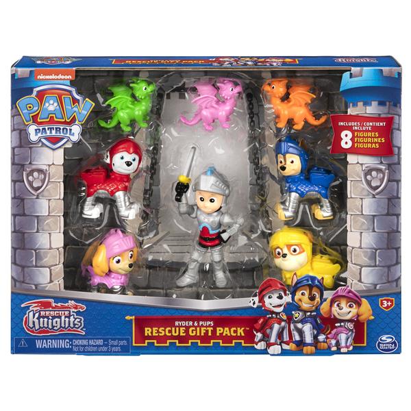 Coffret de 8 figurines - La Pat'Patrouille Rescue Knights