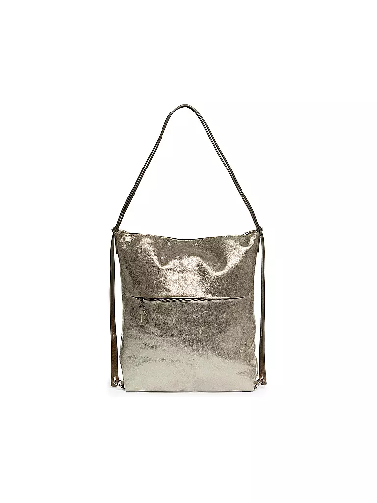 INA KENT Ledertasche - Umhängetasche SHER ED. 1 silber