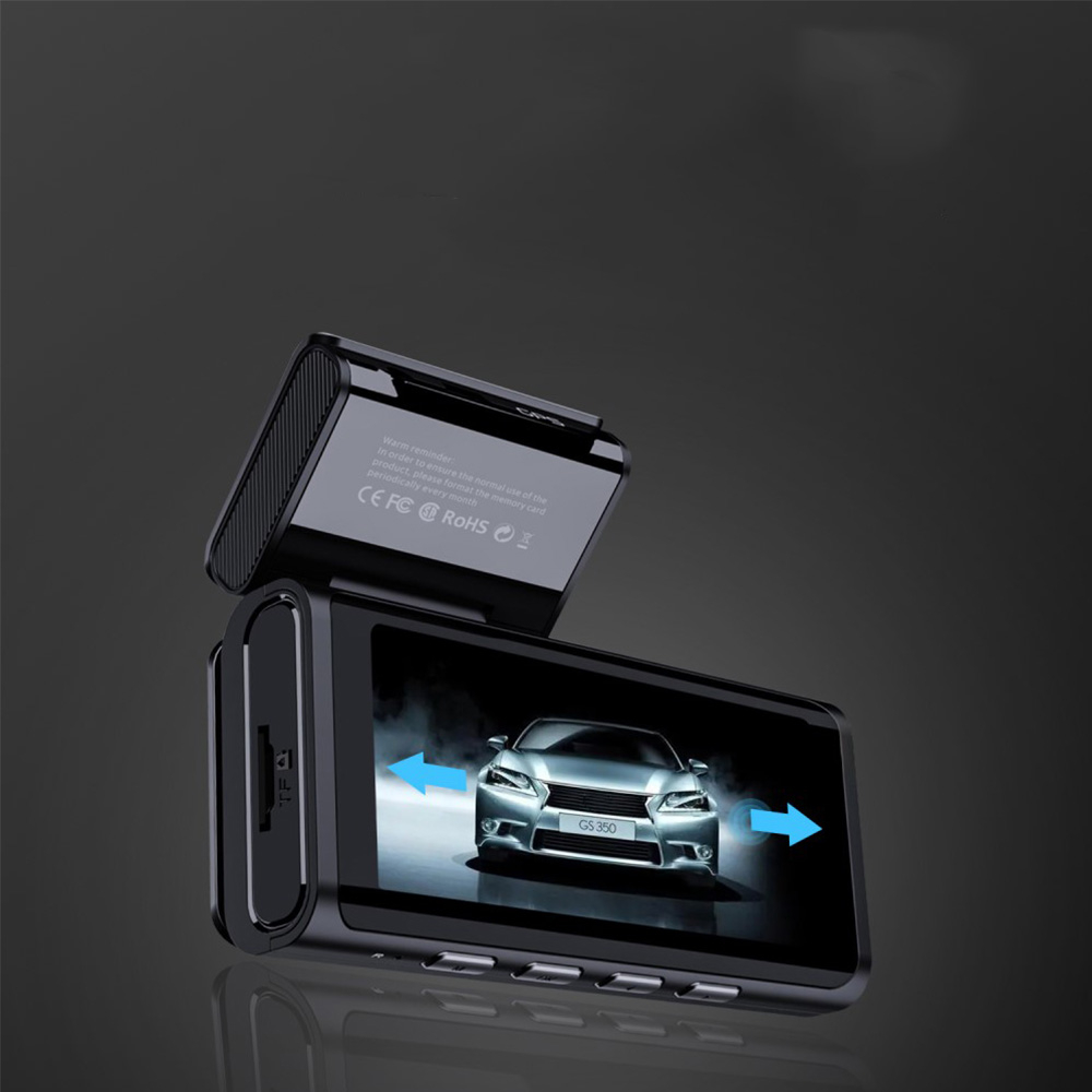 Auto Dashcam 2K (1080P) WiFi HD Nachtsicht Mobile Video Kamera 3.7