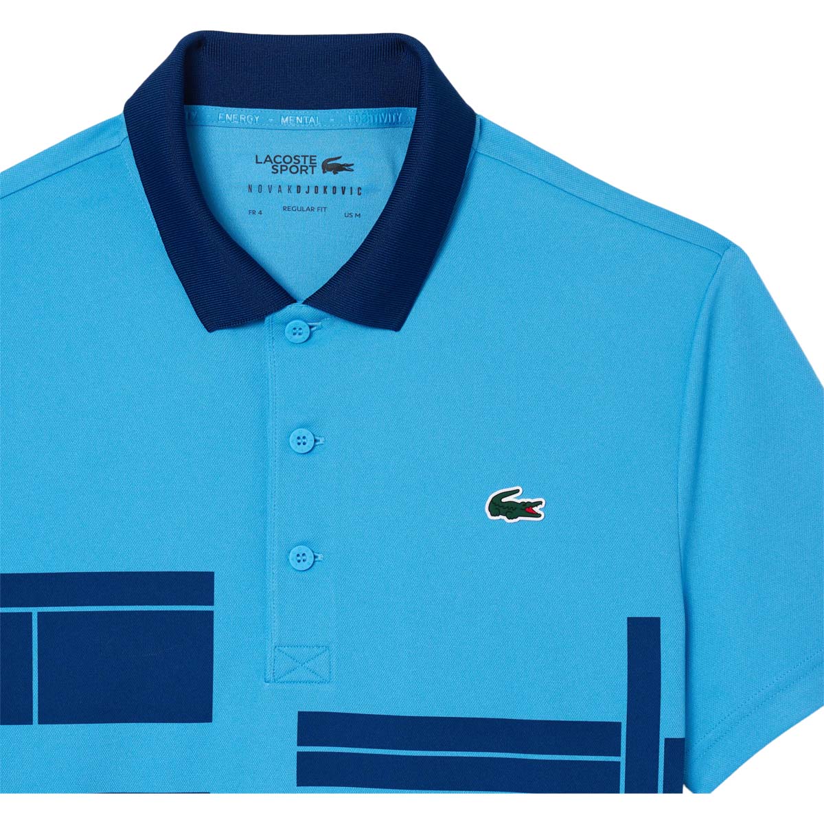 Lacoste Tennis x Novak Djokovic Fan Polo T-shirt Herre