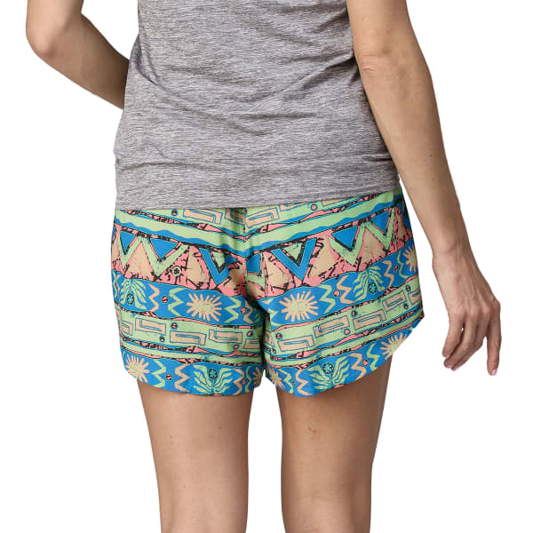 Short trail PATAGONIA W'S TRAILFARER SHORTS 4 1/2 HIGH HOPES GEO: SALAMANDER GREEN