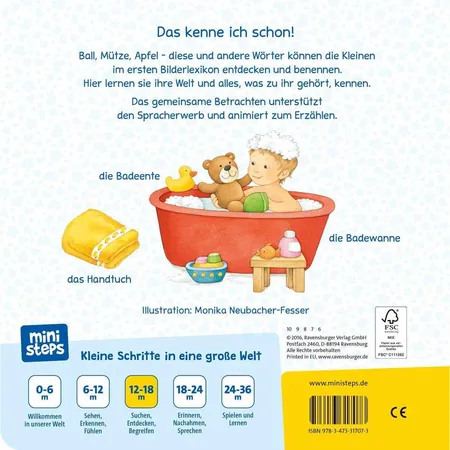 Ravensburger ministeps Mein allererstes Bilderlexikon