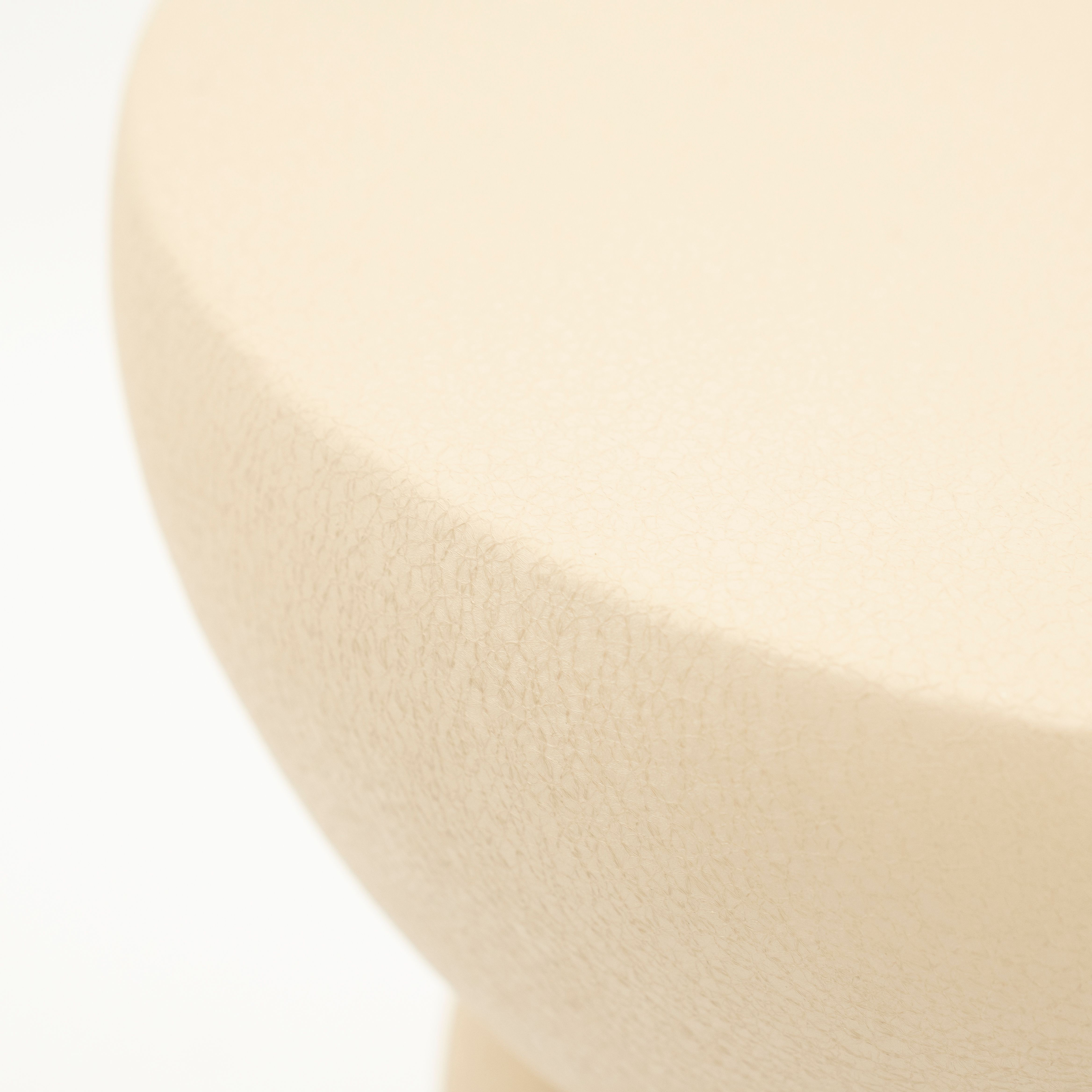 Bijzettafel beige 250204 Kerun ⌀35  x H47 cm