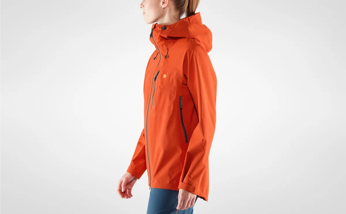Fjällräven Women's Bergtagen Lite Eco-shell Jacket Mountain Blue