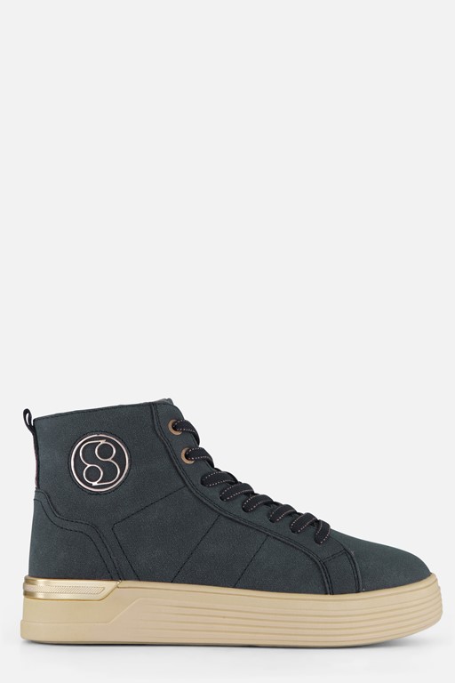 S.Oliver Veterboots blauw Synthetisch
