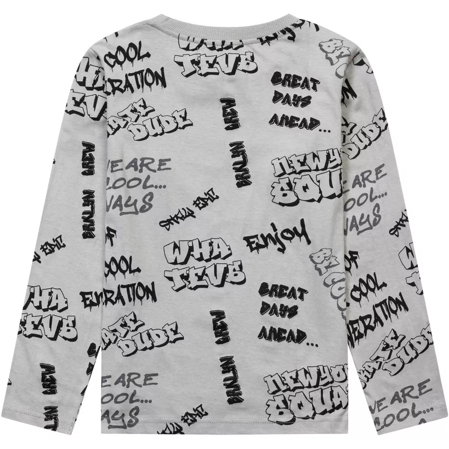 MINOTI Longsleeve Hellgrau