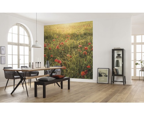 Vliesbehang SHX5-071 Poppy World 5-delige set 250 x 280 cm
