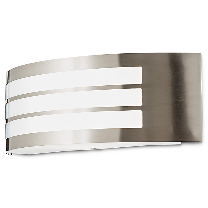 Applique murale Valcourt E27 40W IP44 GoodHome gris chrome