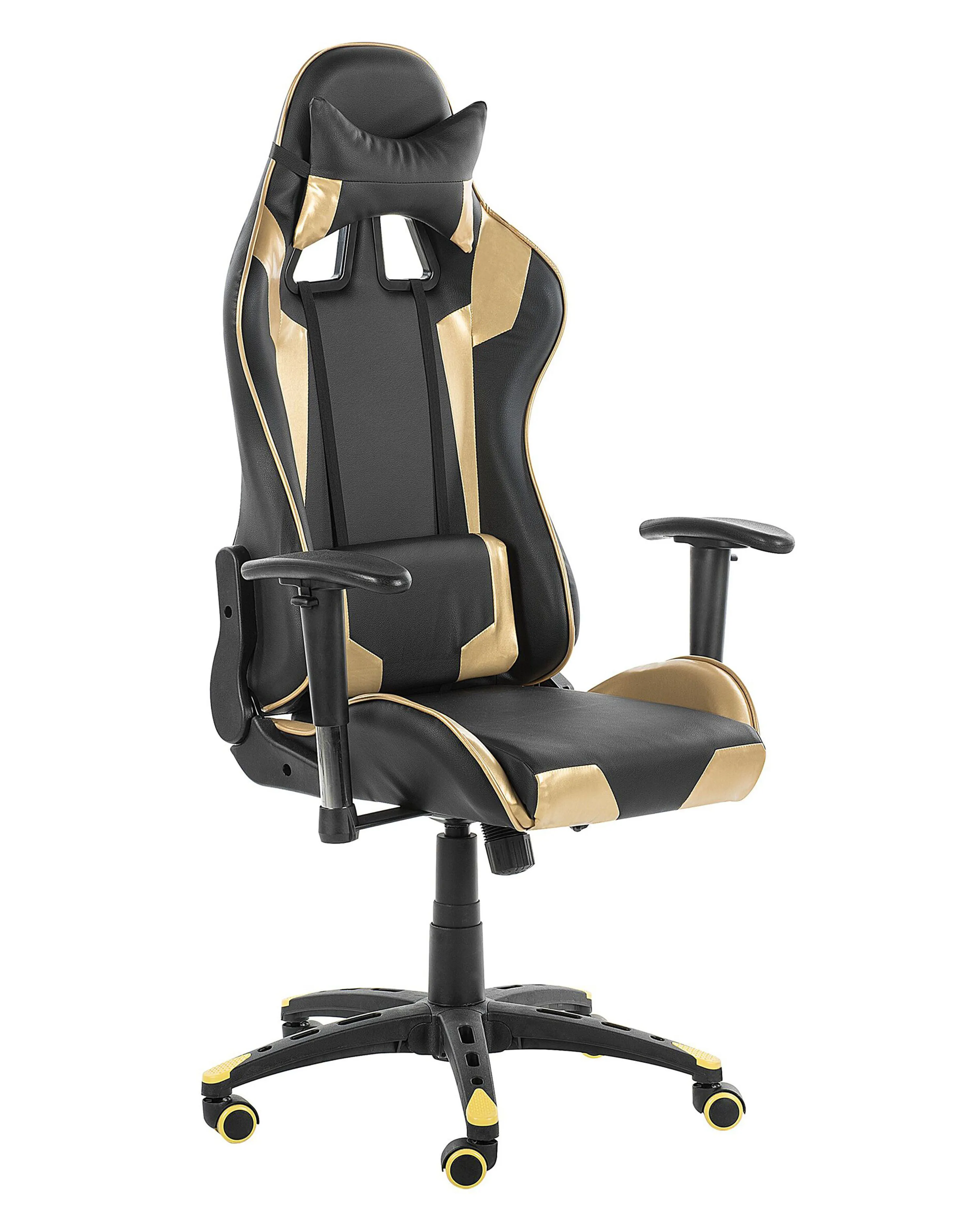Gamestoel KNIGHT Kunstleer Goud