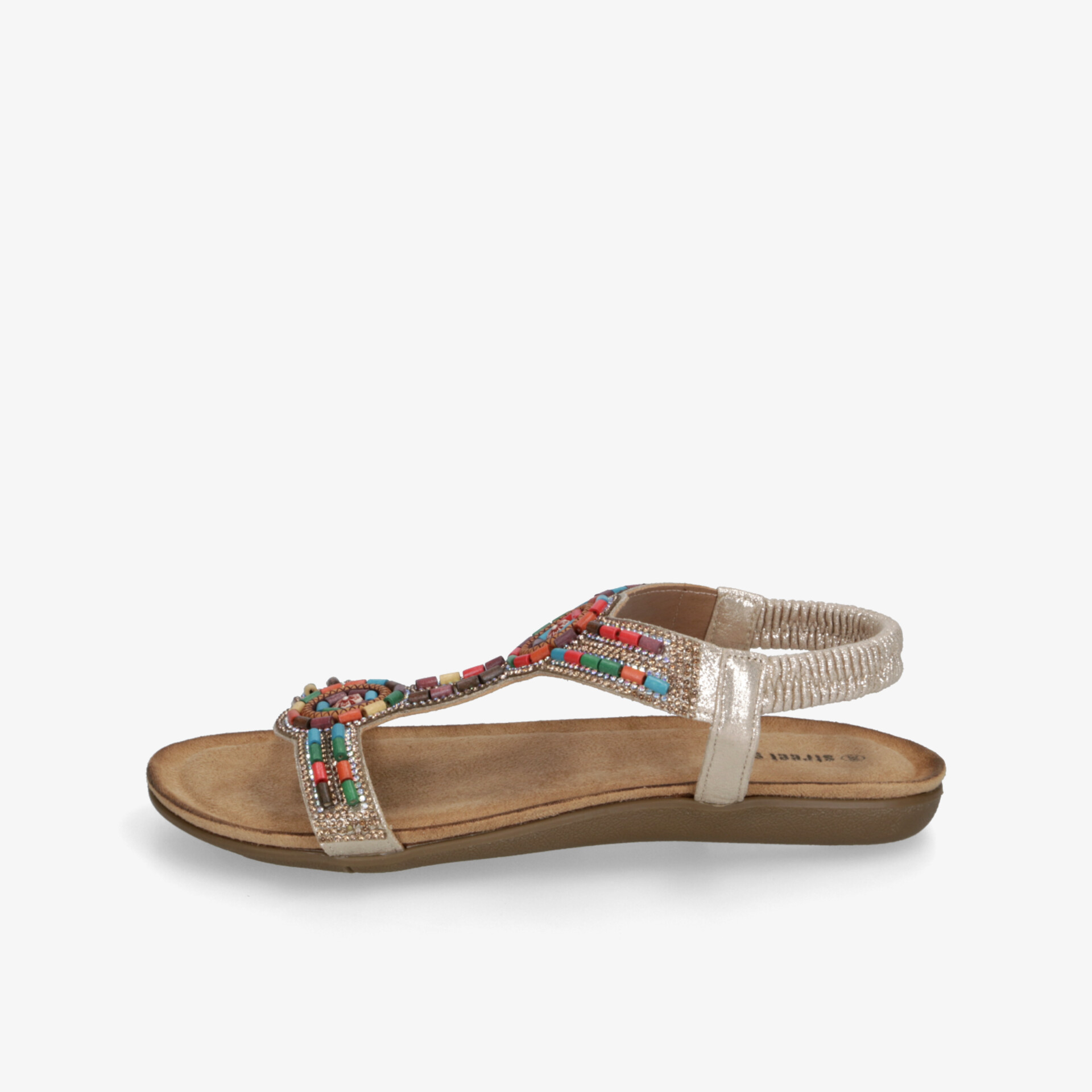 street shoes Damen Sandalen gold