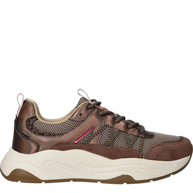 POSH by Poelman Sneakers Bruin Dames
