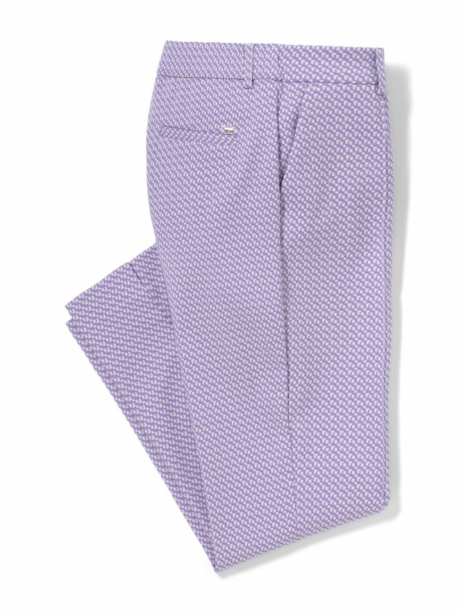 7/8-Jacquardhose Minimal