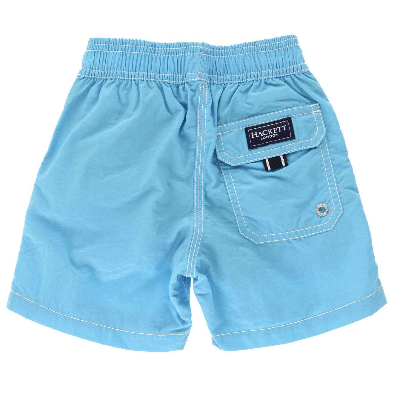 Hackett London Short de Bain Volley bleu ciel - T.3A