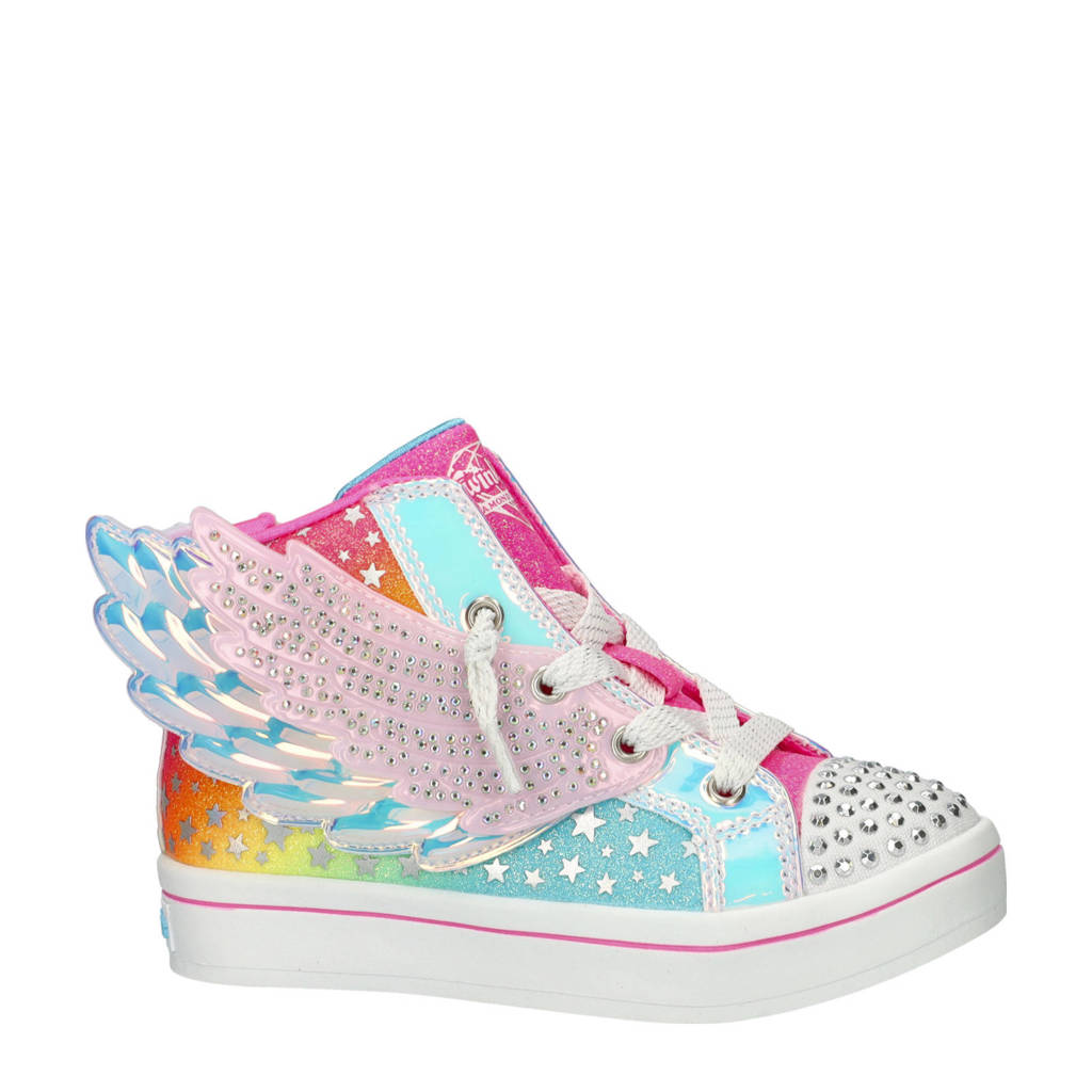 Skechers sneakers roze/blauw