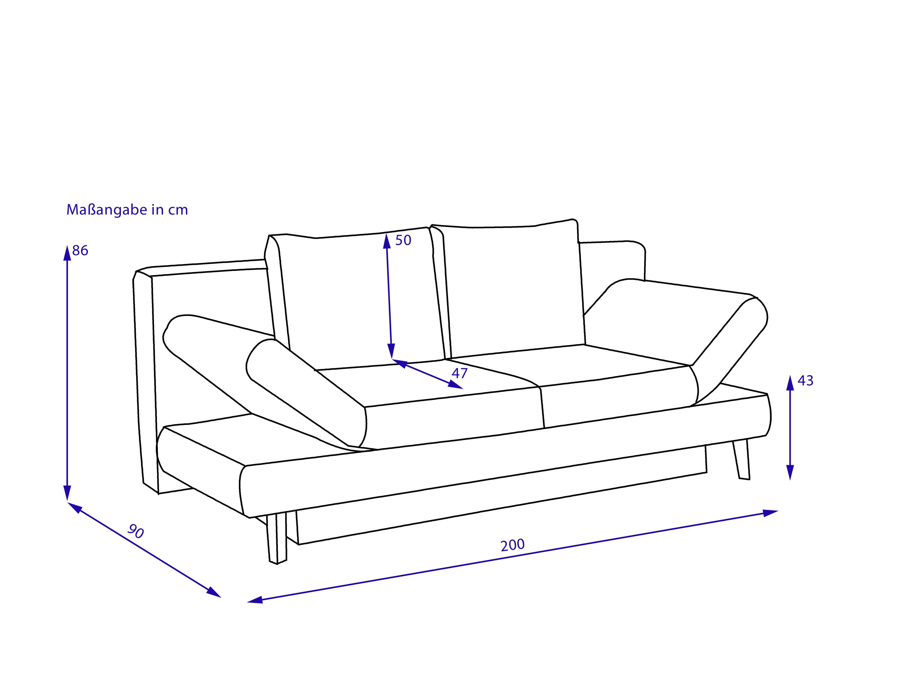 Schlafsofa Elastoform REIKO