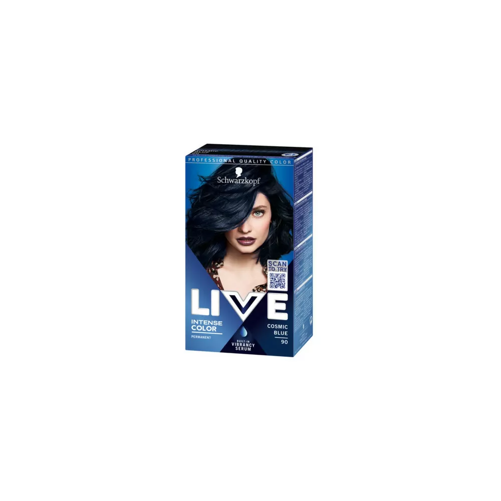 Schwarzkopf Live 90 Cosmic Blue