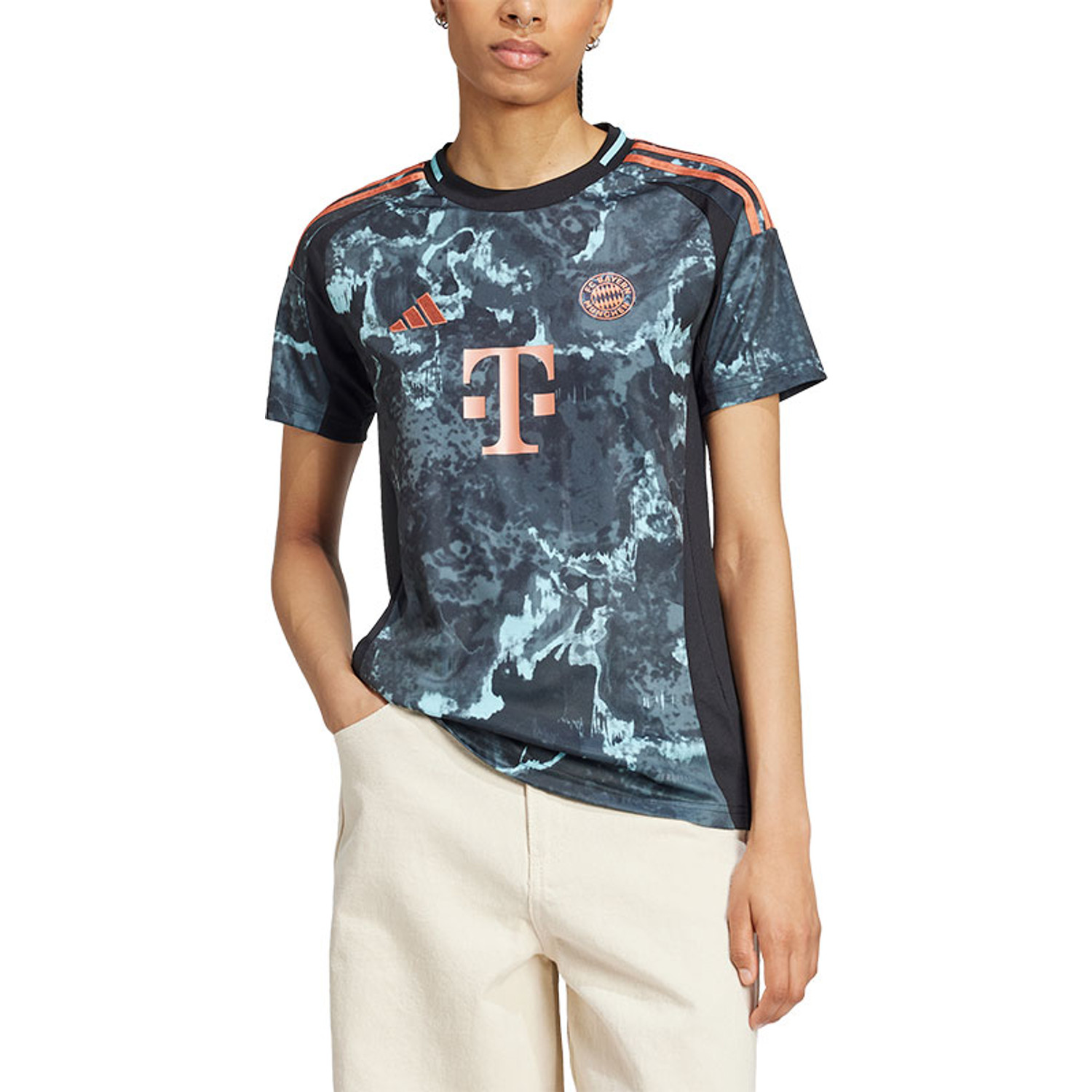 adidas Bayern München Uit Shirt Dames 2024/2025