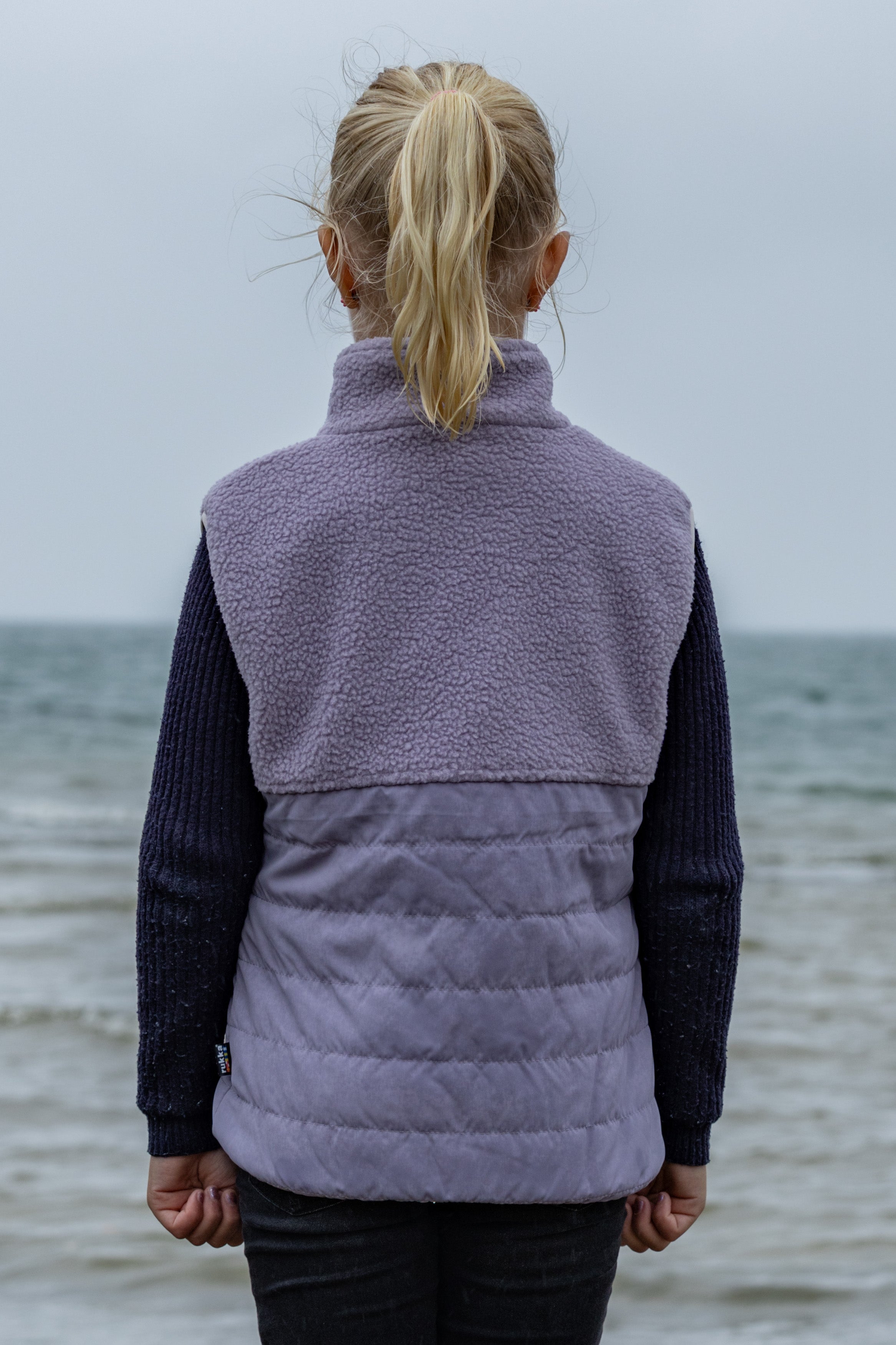 Kinder Thermo Gilet Aisa lavender aura