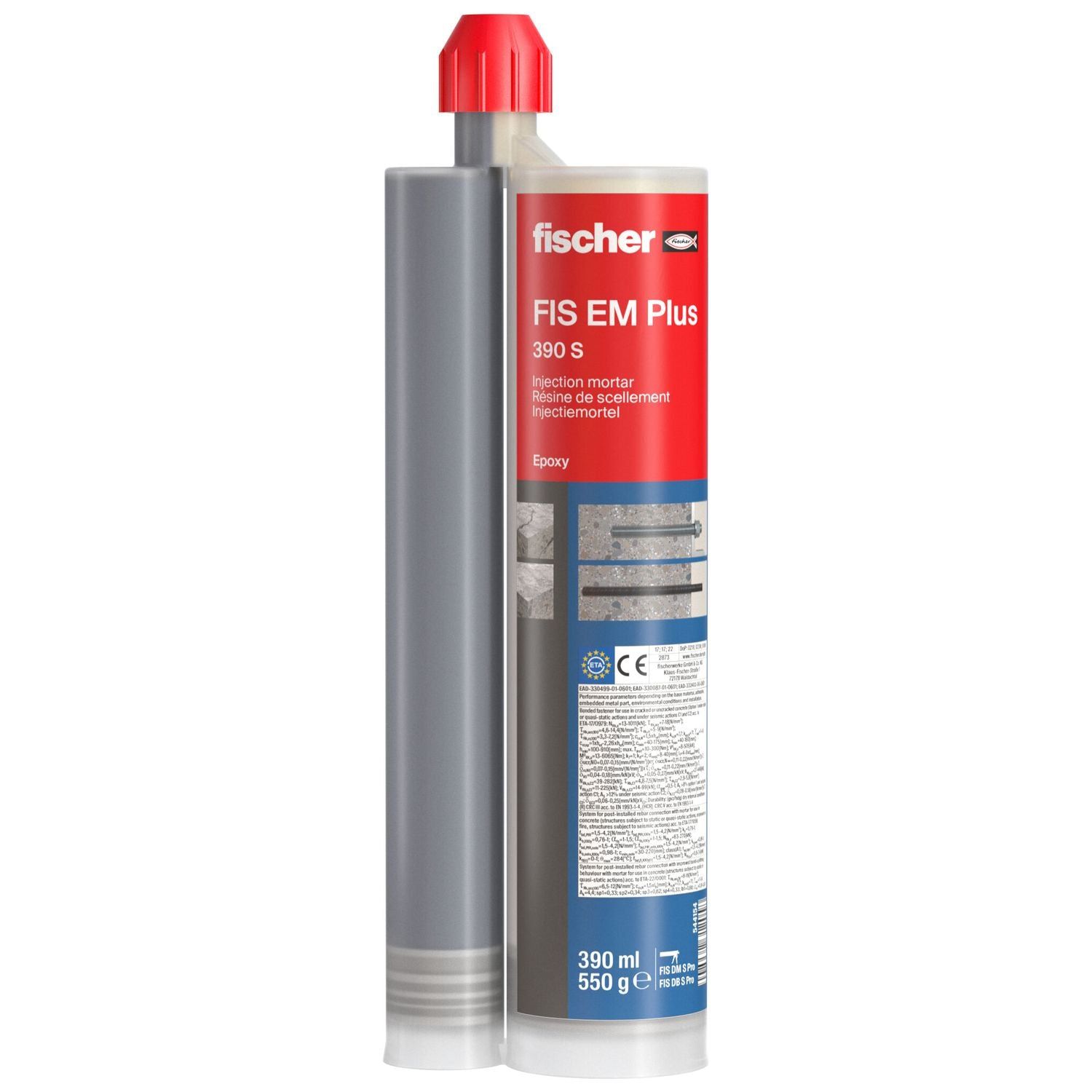 Fischer Epoxy injectiemortel FIS EM Plus 390 S - 544154