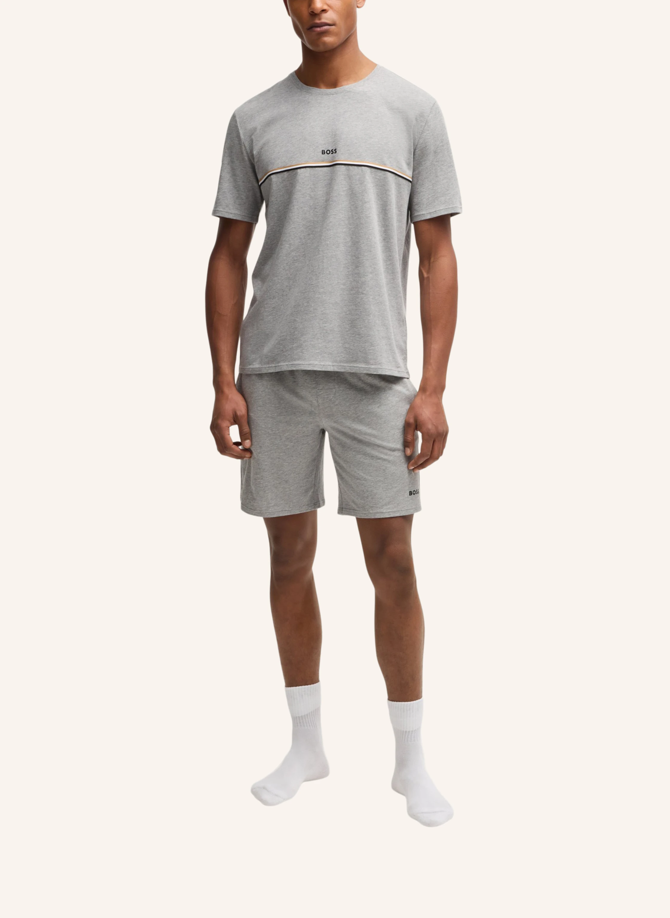 BOSS Pyjama-Oberteil UNIQUE T-SHIRT Regular Fit