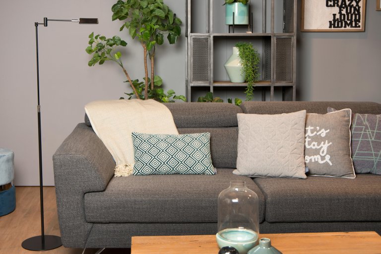 Lucide Nuvola vloerlamp LED zwart