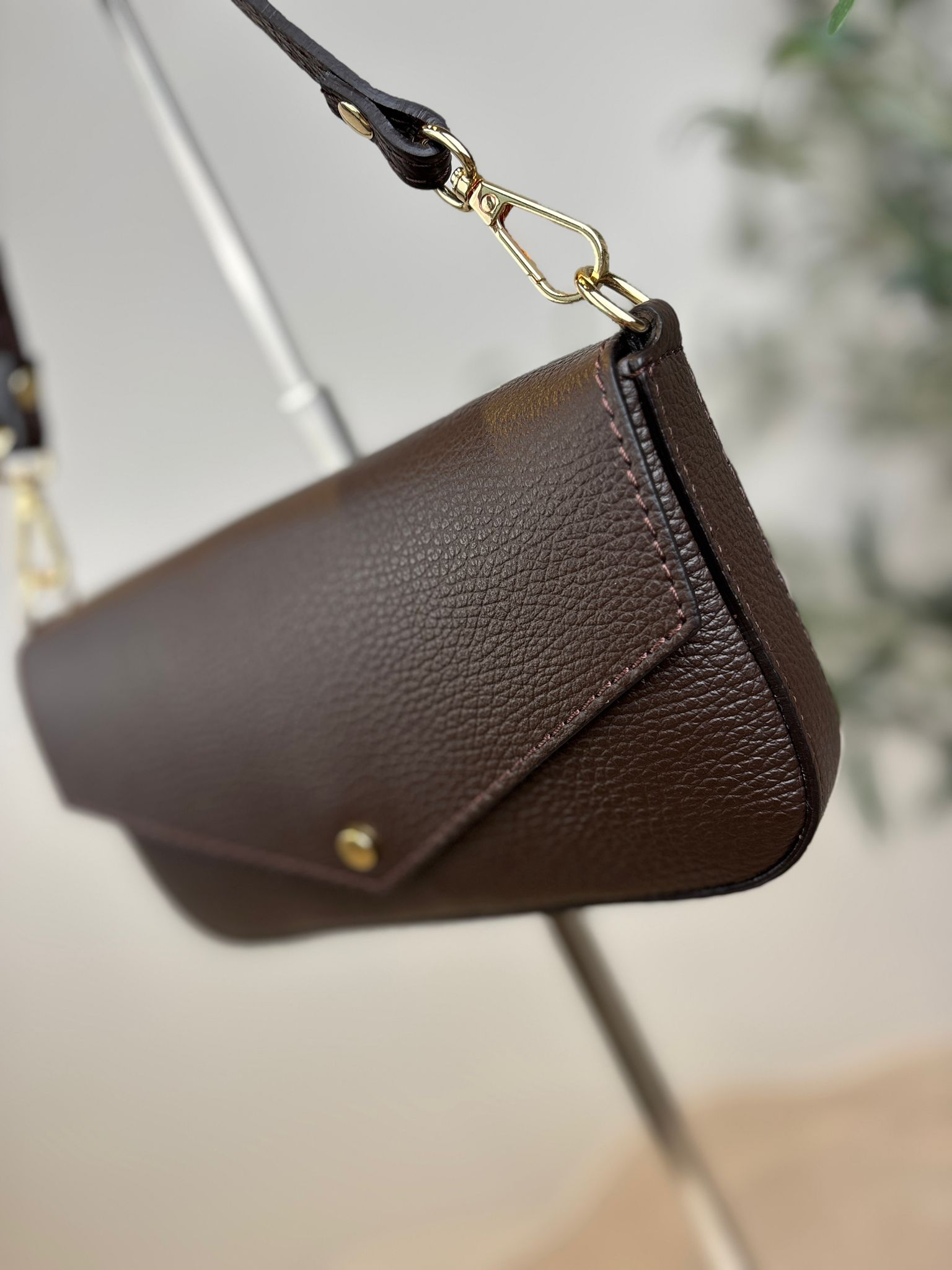 Brandy Handbag - Donker Bruin
