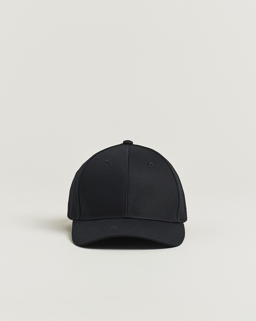 Les Deux Crew Organic Baseball Cap Black