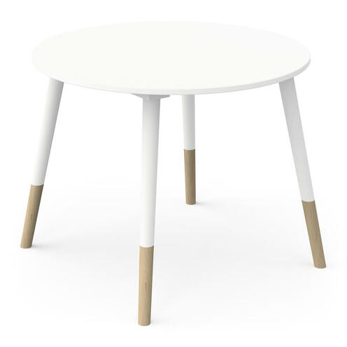 Set 1 Table + 2 chaises FIRMIANA Blanc - CBA Meubles
