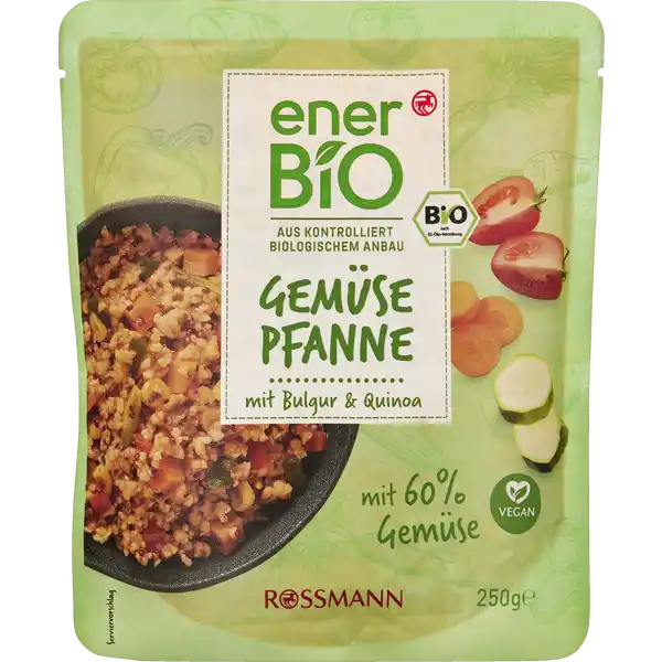 Gemüsepfanne mit Bulgur & Quinoa