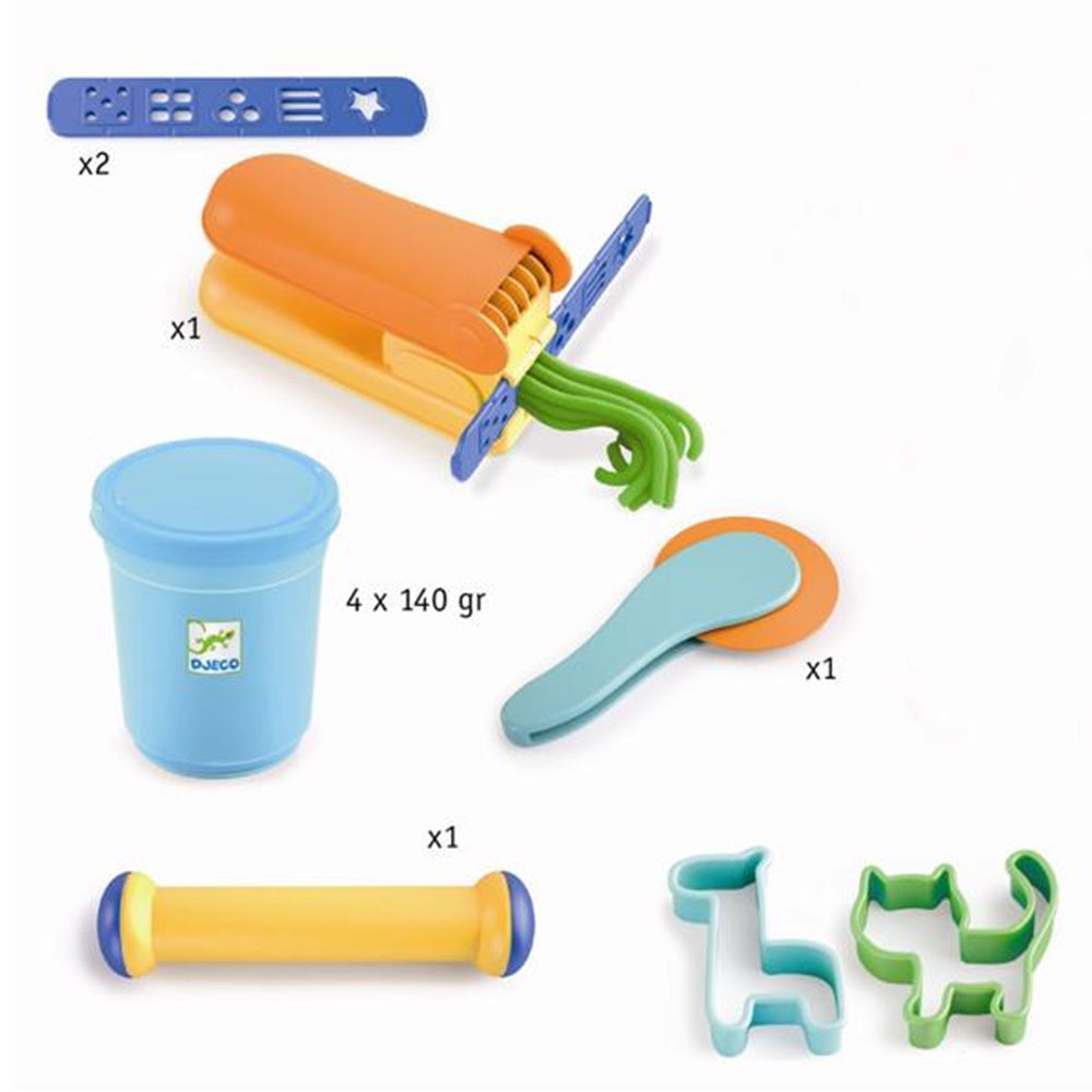 Køb Djeco Light Clay Starterkit