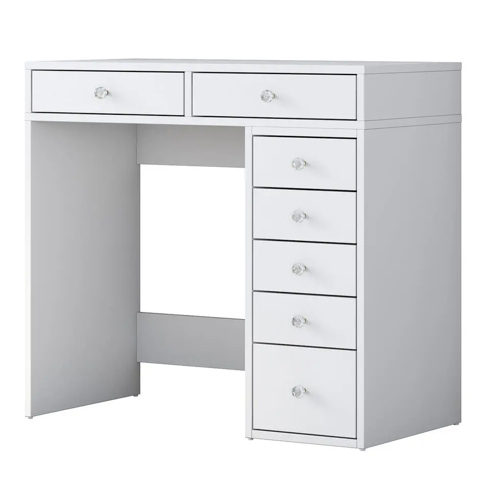 Kaptafel Wit Hout - 90x44,5x81,6cm - Beyas