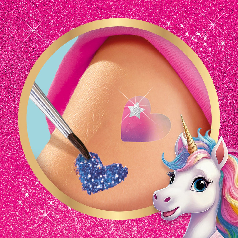 Køb SES Creative Tatoveringer Og Glitter Enhjørning