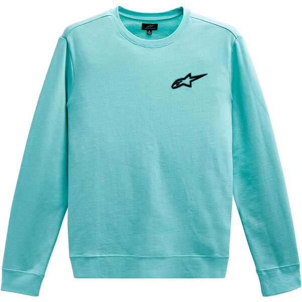 Alpinestars - Sweat Ageless Chest Crew Turquoise