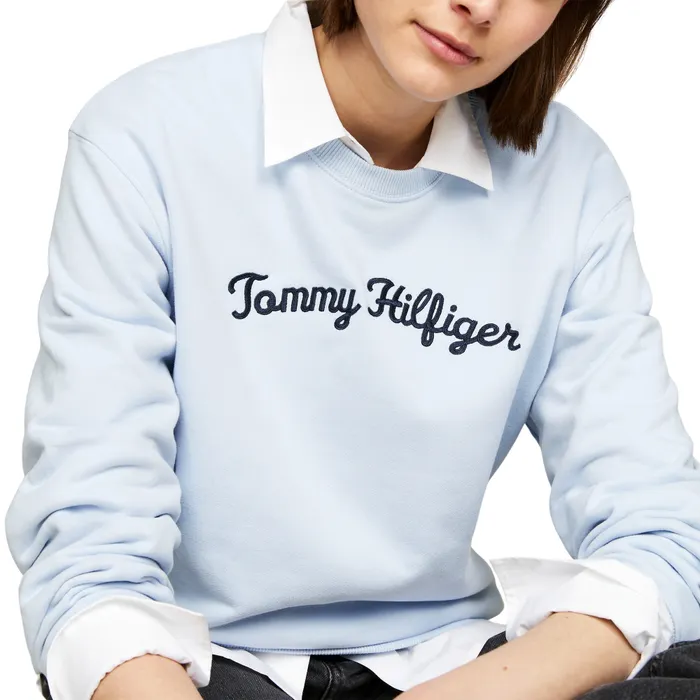 Tommy Hilfiger MDRN Regular Script Logo Crew Sweater Dames