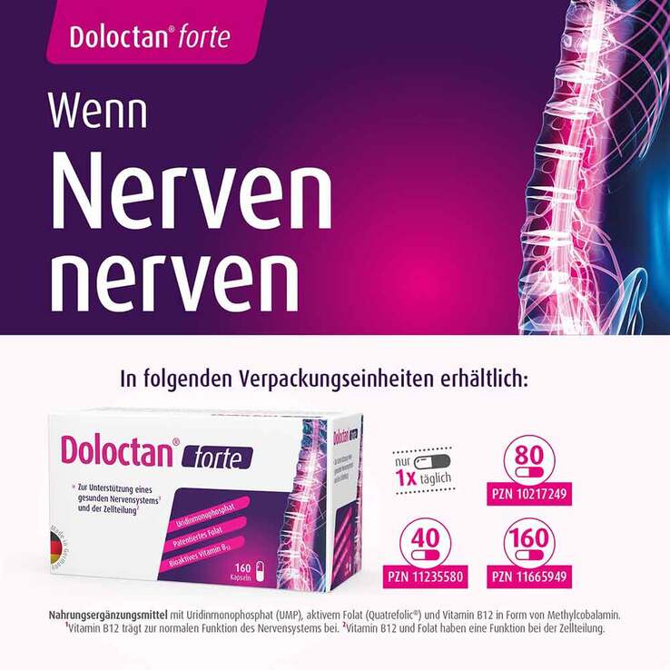 Doloctan forte Kapseln, 40 St