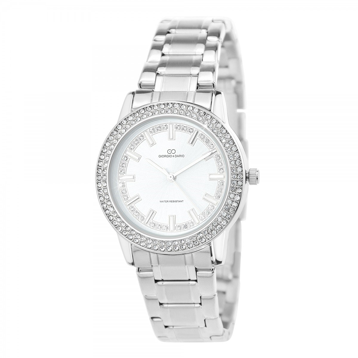 Montre Andréa élégante ornée de Cristaux scintillants SC Crystal