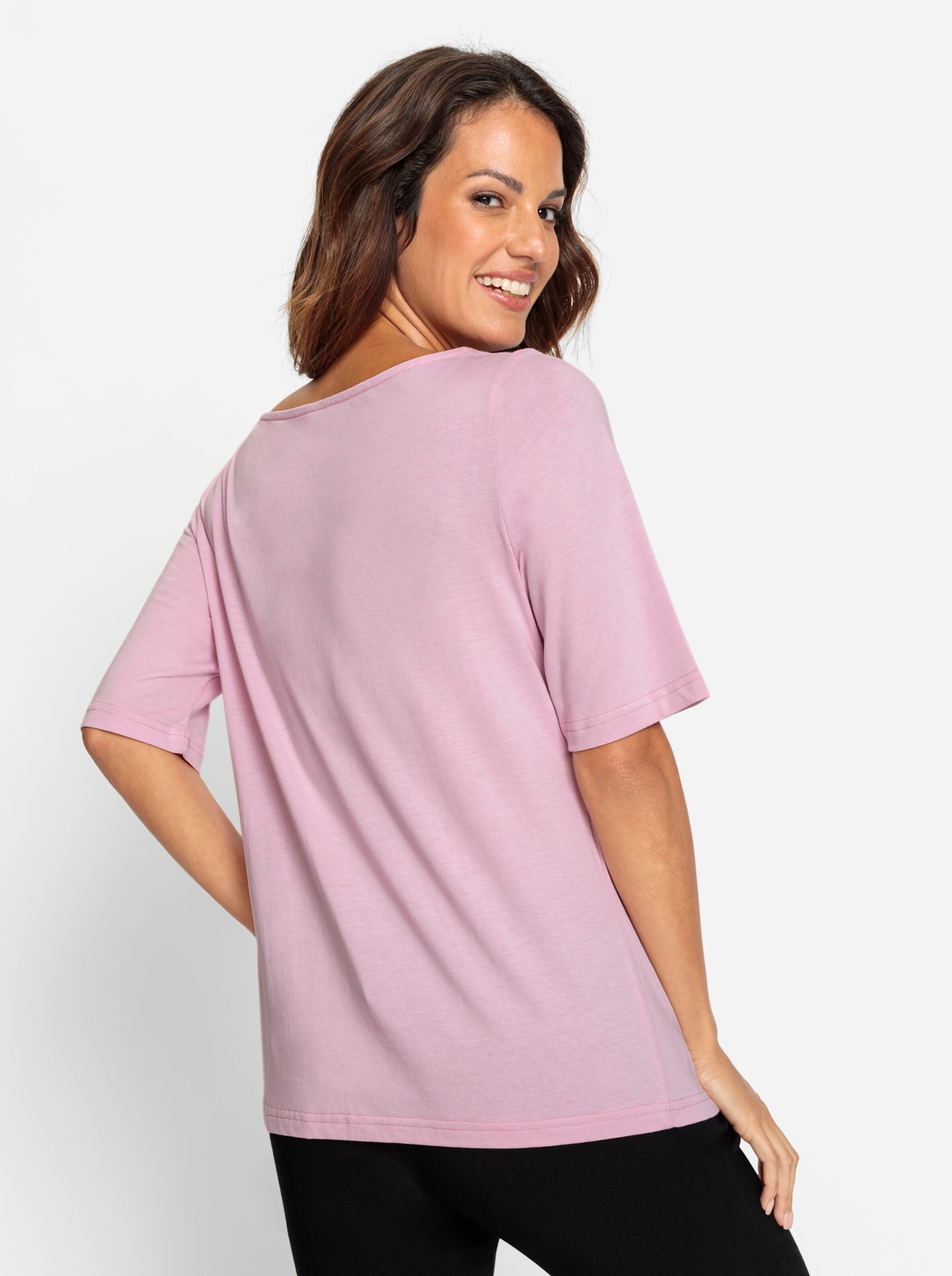 Shirt in rosé