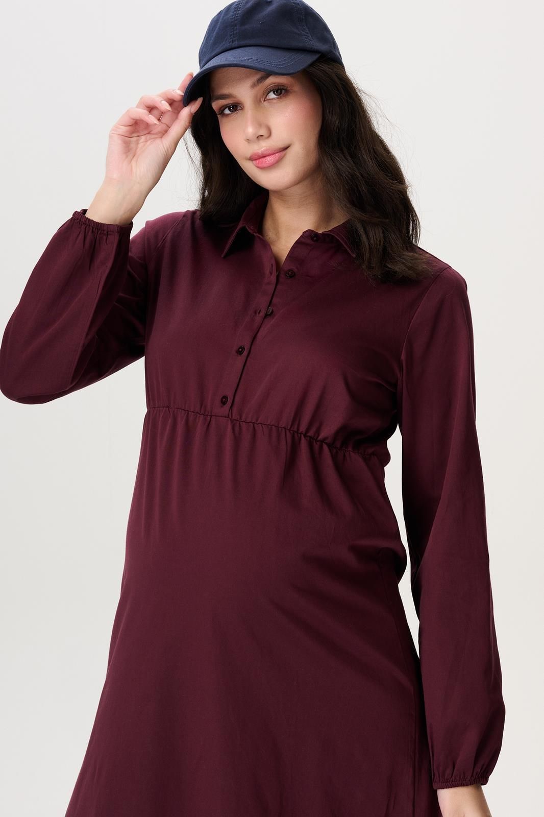Noppies Maternity Jurk met voedingsfunctie Odda - Fig