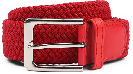 Geweven Riem Rood Riem Elastisch Rood kopen