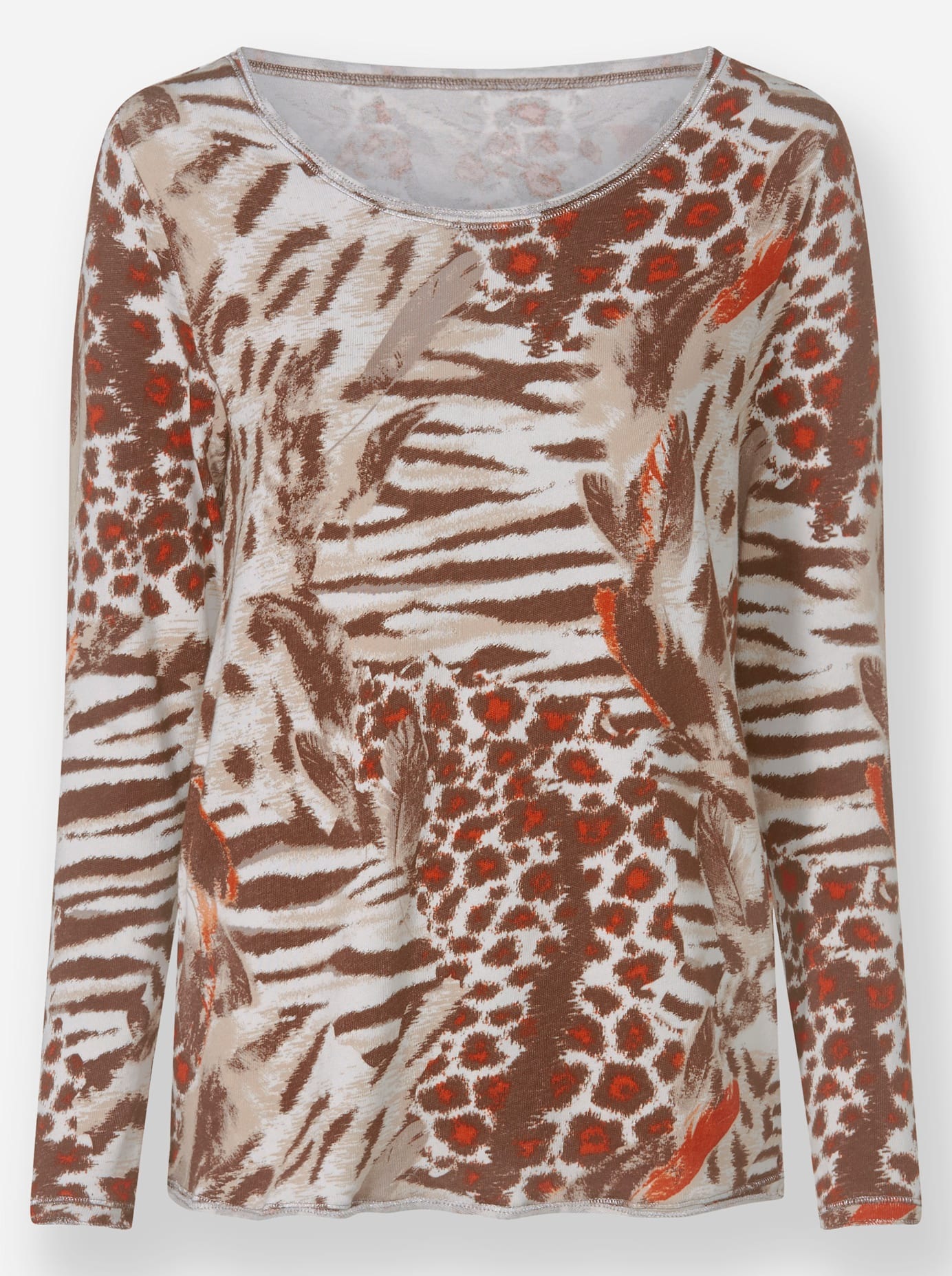 heine Rundhalsshirt »Druck-Shirt«, 1 Stk.