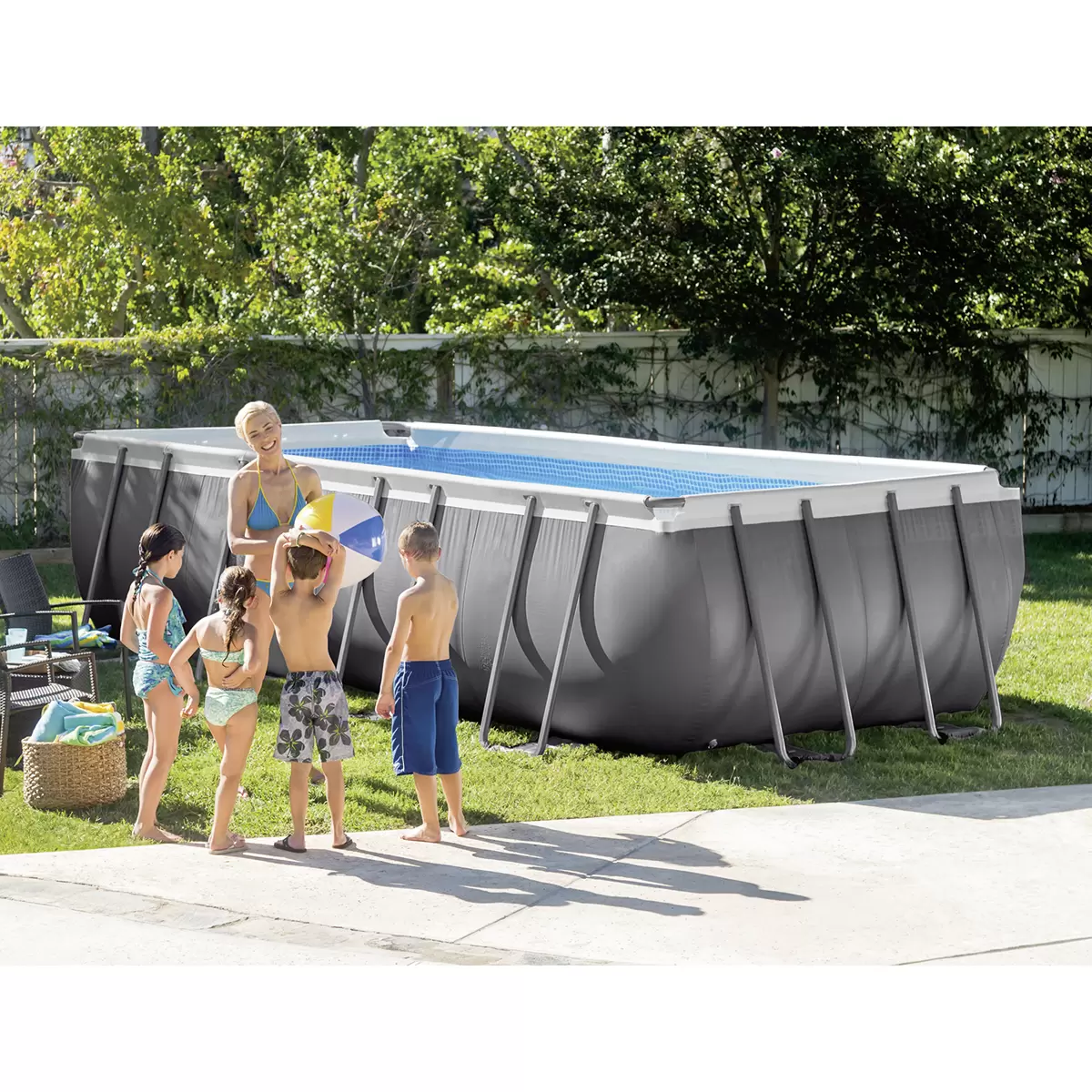 Ultra Frame Pool Set IN:Intex Rectangular