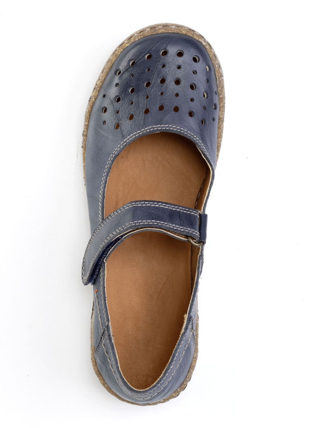 ELENA EDEN Slipper aus schattiertem Nappaleder