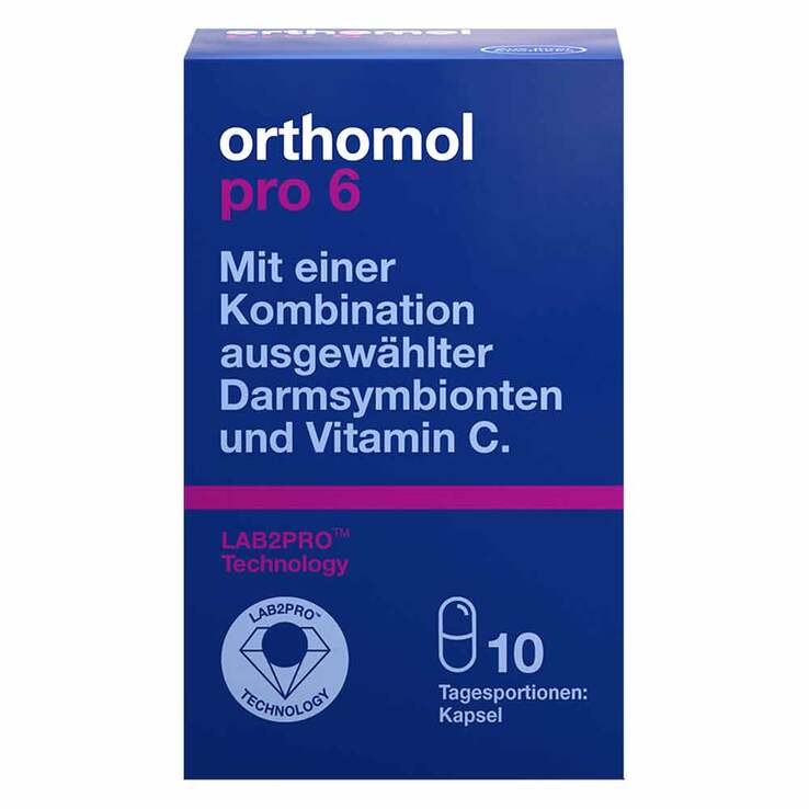 Orthomol pro 6 Kapseln, 10 St