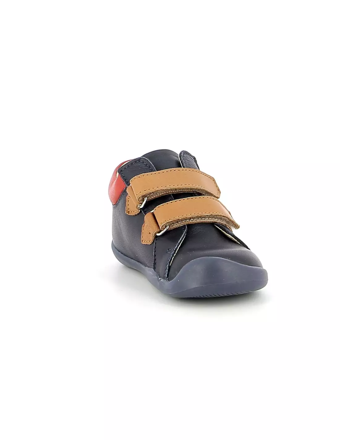 KICKERS WAMBAK - Bottes Marinecamelrouge
