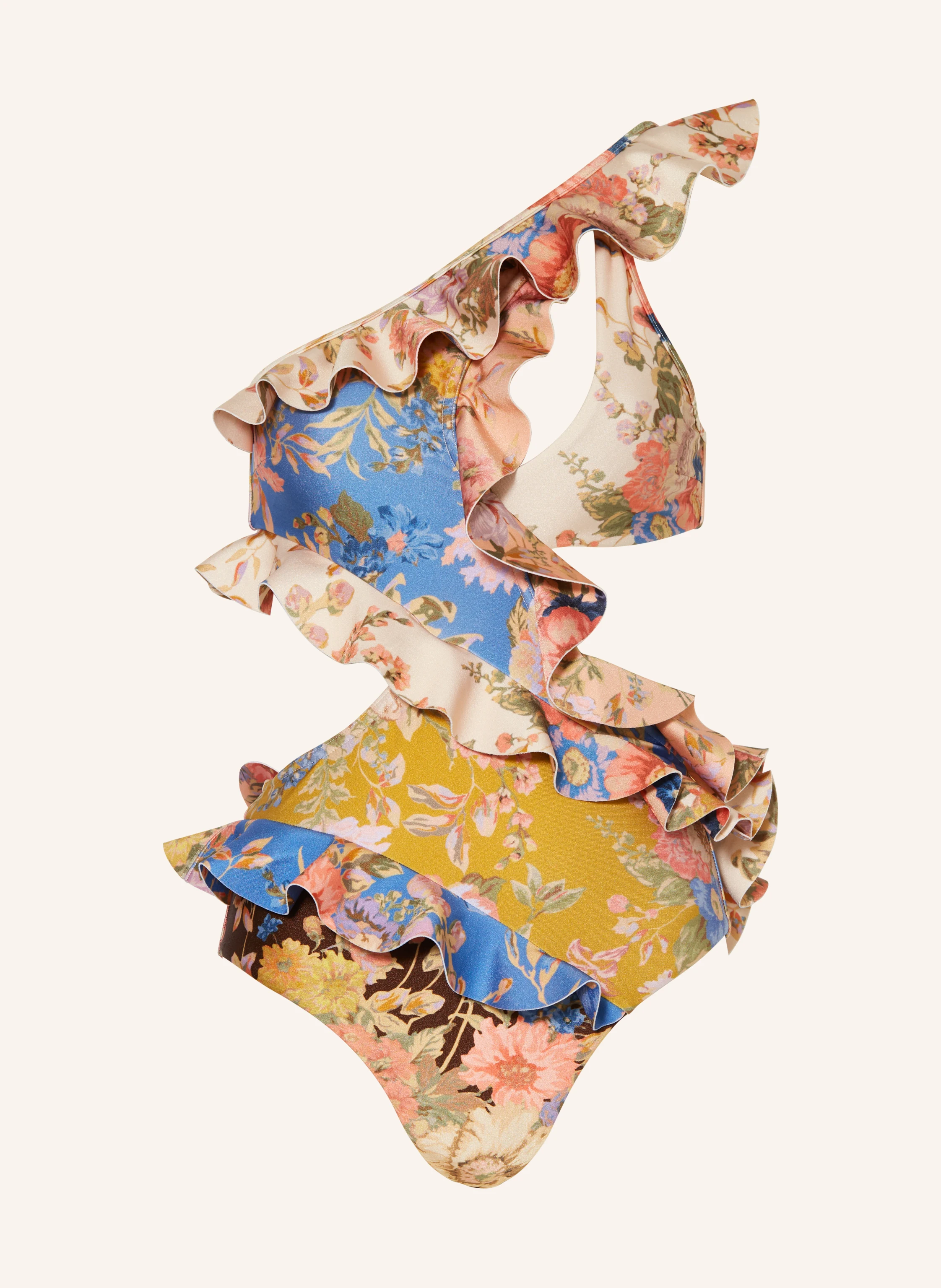 ZIMMERMANN One-Shoulder-Badeanzug AUGUST